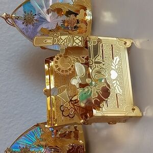 Vintage Laser Cut Brass Ornaments